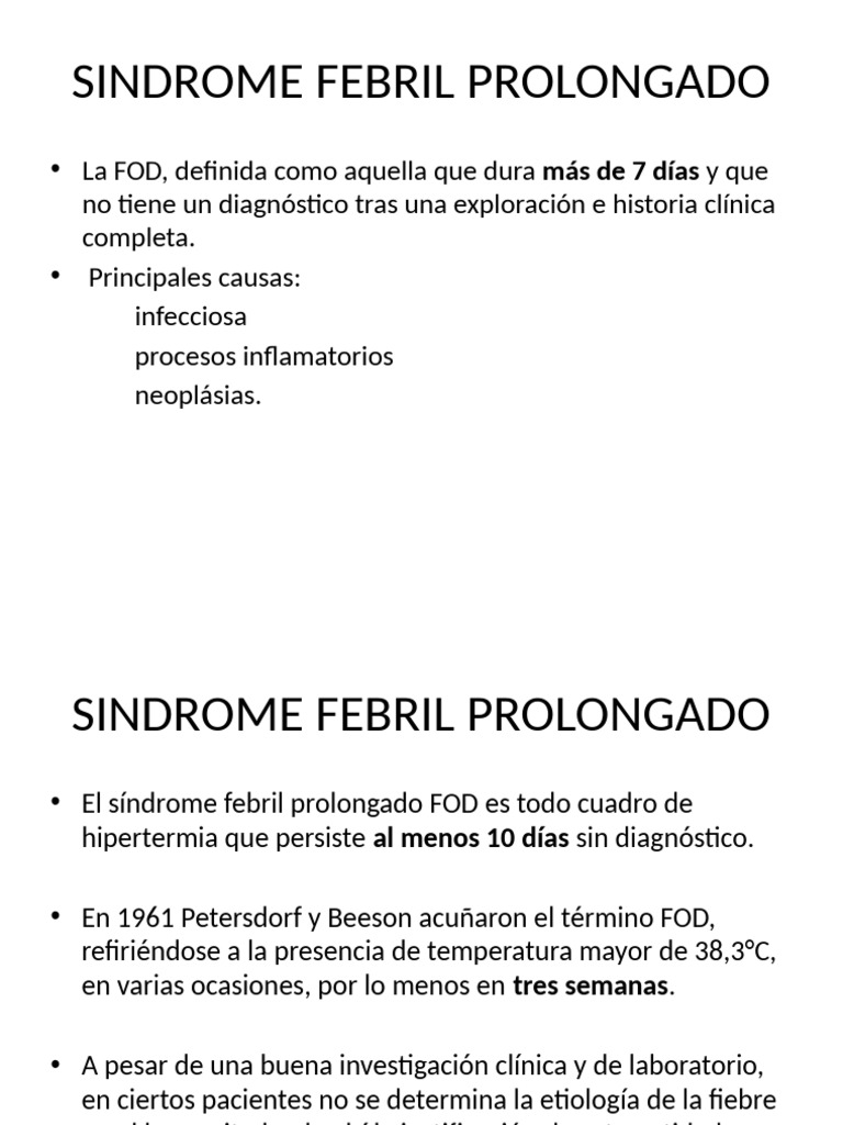 Sind Febril Prolongado.. | PDF | Malaria | Plasmodium