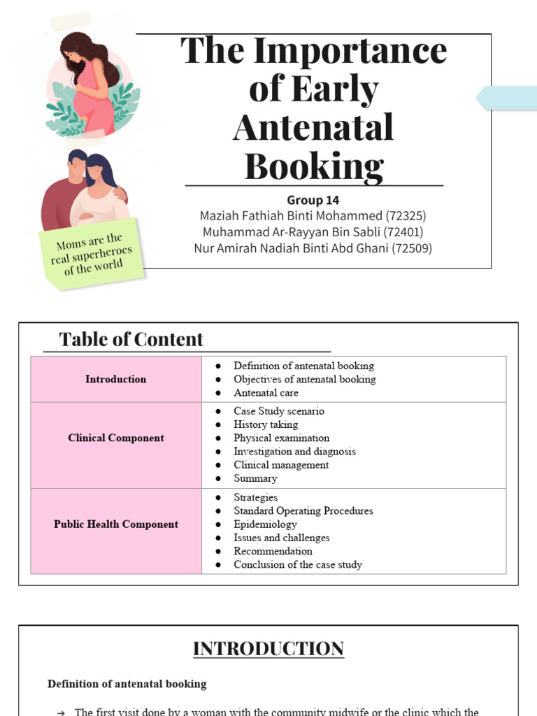 Early Antenatal Booking Benefits | PDF | Pregnancy | Gestational Diabetes