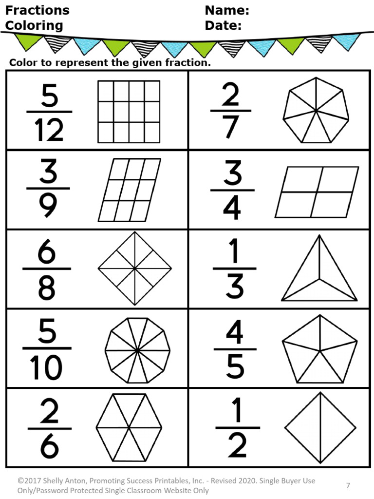 Introduction To Fractions | PDF
