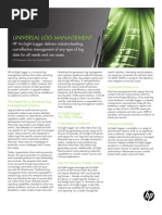 ArcSight Product Brief Logger