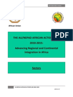 AU NEPAD African Action Plan 2010 2015