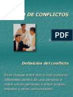 manejo de conflictos