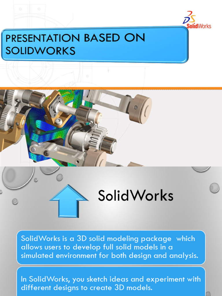 SolidWorks 3D Modeling for Design Efficiency | PDF | Shape | Dimension