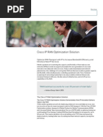 Cisco IP RAN Optimization Solution