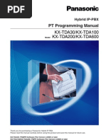 PT Programming Manual Kxtda