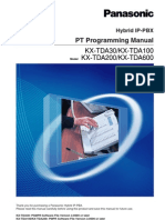 PT Programming Manual Kxtda