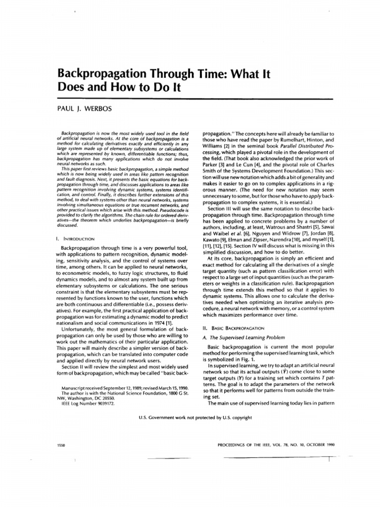 Backpropagation Through Time Explained | PDF | Applied Mathematics ...
