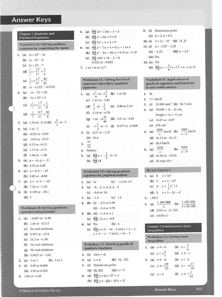 3G3 3A Answers | PDF
