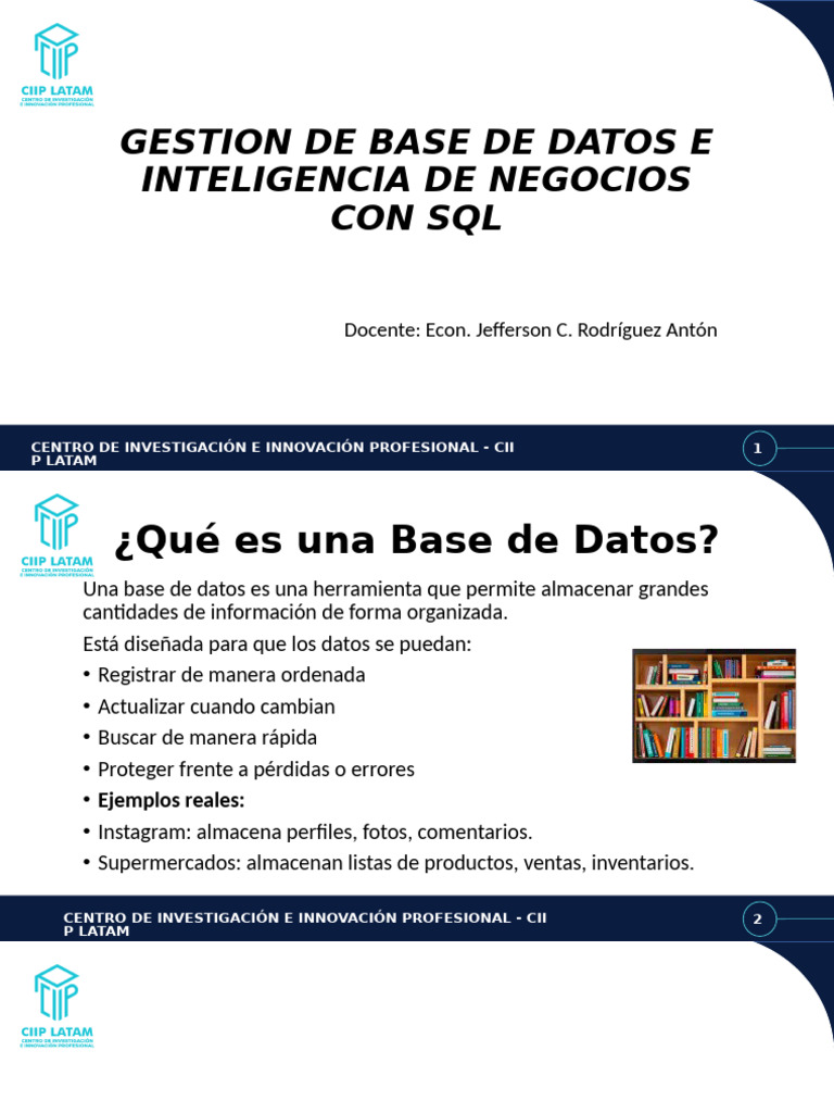 Gestión de Bases de Datos con SQL | PDF | Bases de datos | SQL