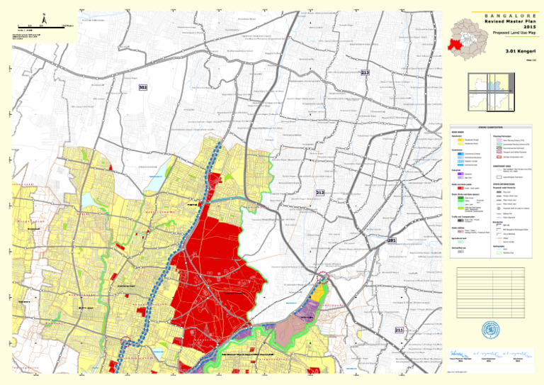 Kengeri Bangalore Map Overview | PDF | Geodesy | Cartography