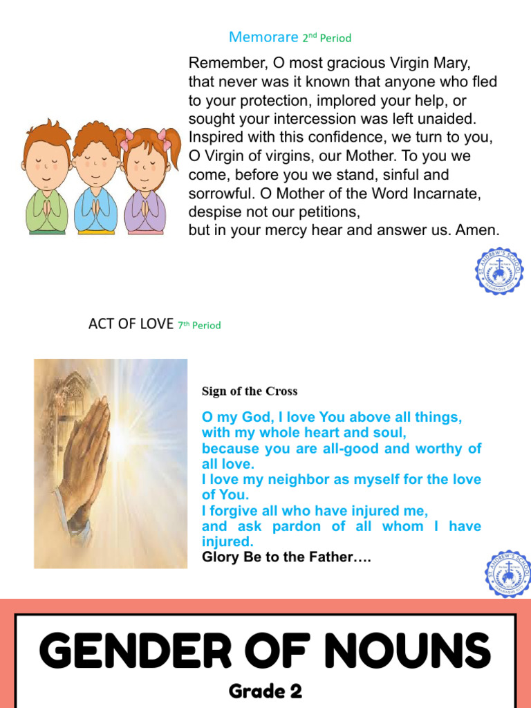 Understanding Gender Nouns for Kids | PDF | Grammatical Gender | Noun