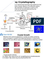 X-Ray Crystallography F