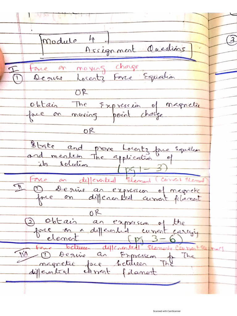 Module 4 EMT Assignment Questions 22 Scheme | PDF