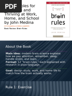 Brain Rules: 12 Principles Explained | PDF