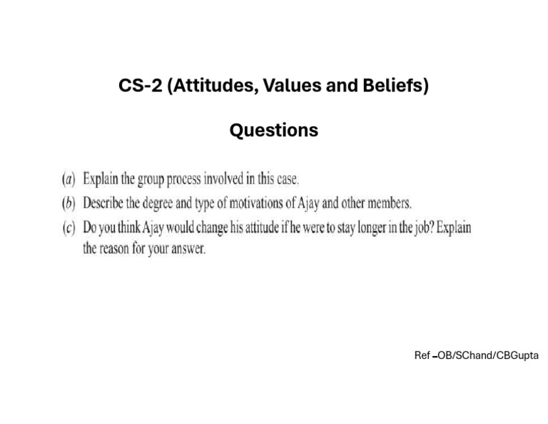 Question Case Study 2 | PDF
