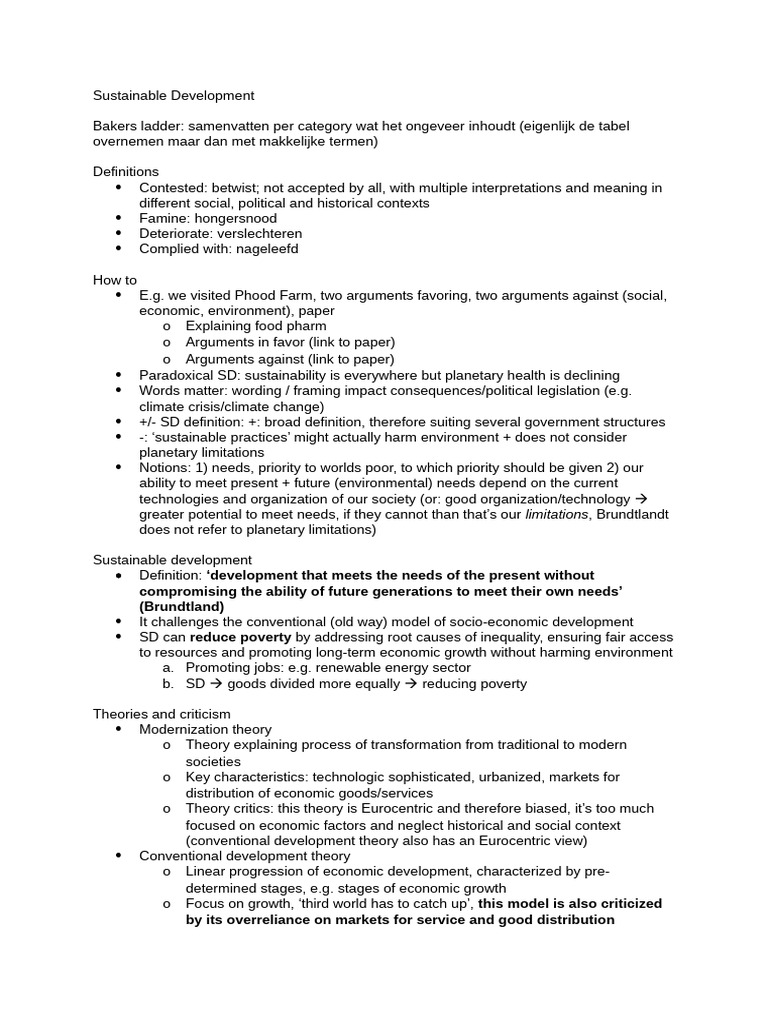 Understanding Sustainable Development Concepts | PDF | Sustainability ...