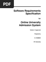 Online University Admission System