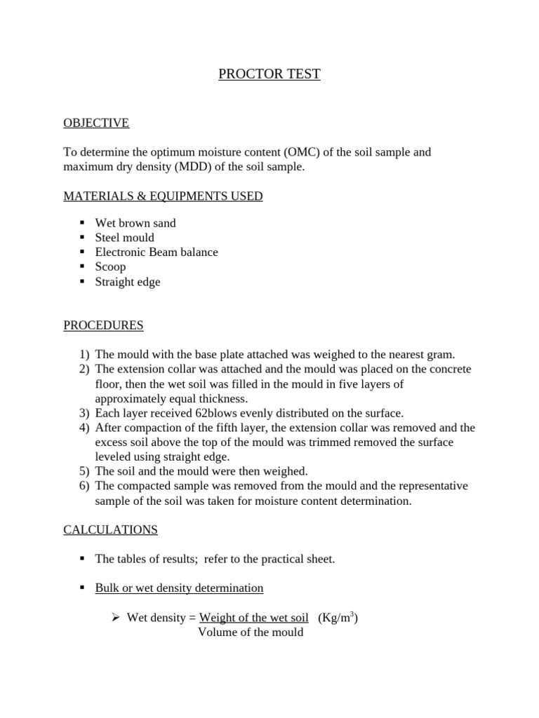 PROCTOR | PDF