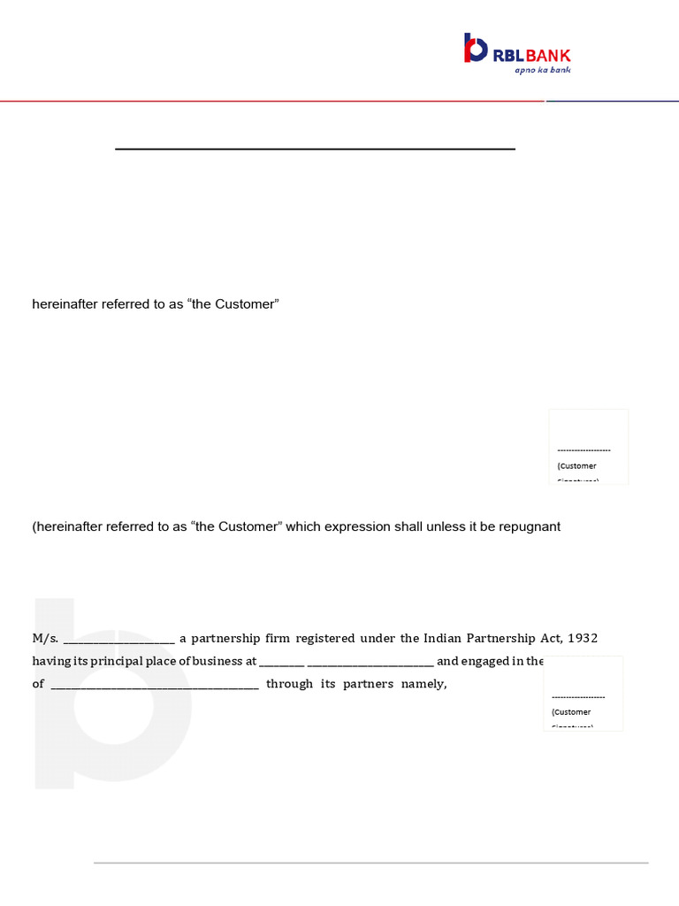 CMS Door Step Banking Agreement | PDF | Cheque | Banks