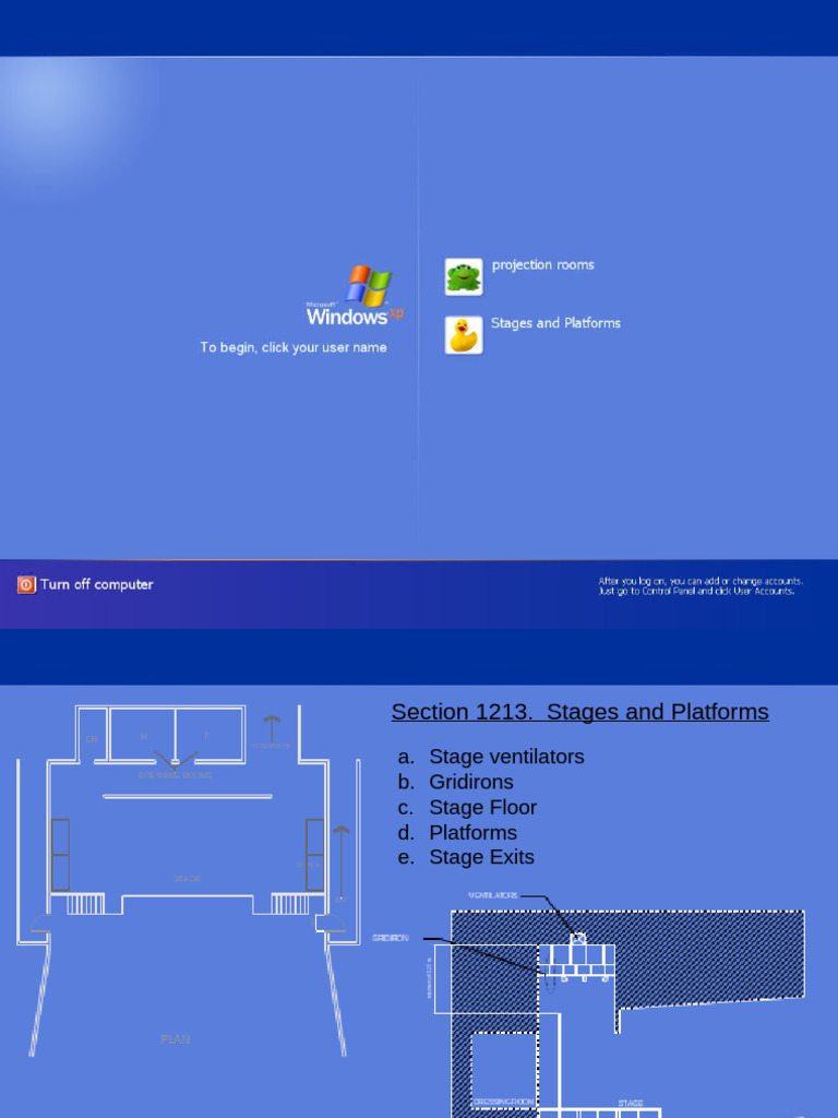 Stage and Projection Room Standards | PDF