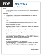 Employee Uniform Request Procedure | PDF
