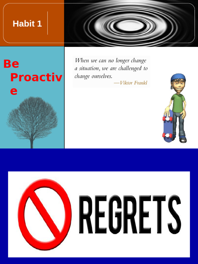 Proactive vs. Reactive Behavior Guide | PDF