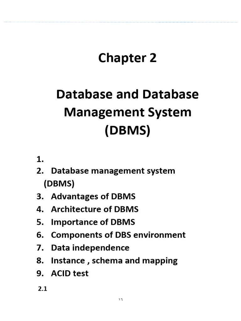 Database Management Systems Overview | PDF | Databases | Conceptual Model