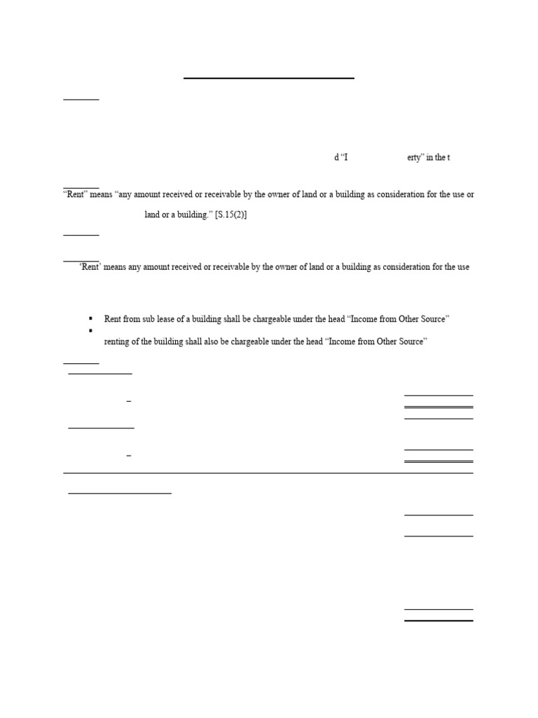 ICAP Property Income Tax Solutions | PDF | Tax Deduction | Taxes