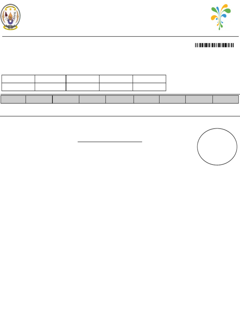 Rwanda Property Tax Acknowledgement Receipt | PDF