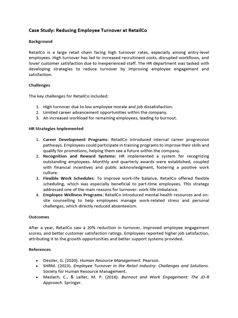 LI_HR Case Study 5 | PDF