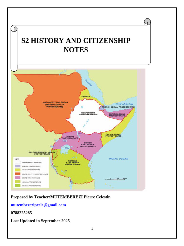 East and Central Africa History Notes | PDF | American Revolution ...