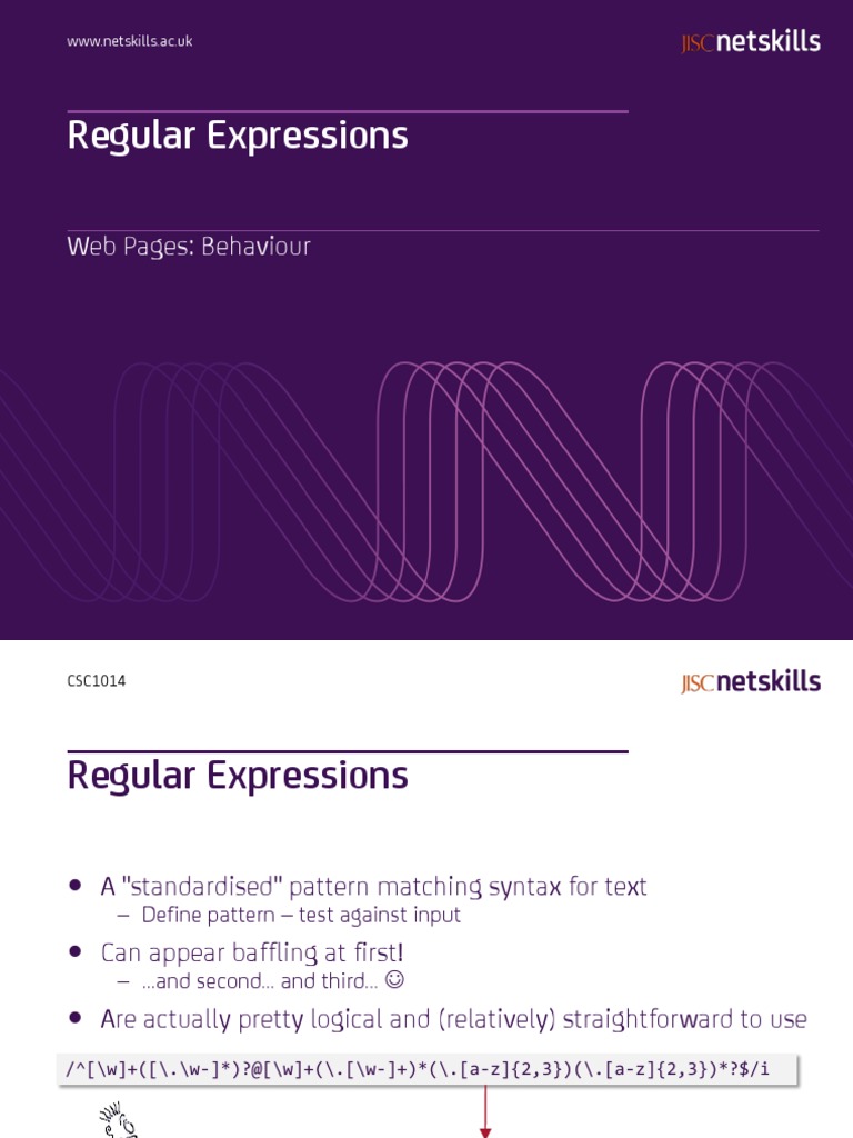 21 Regular Expressions PR TM | PDF | Regular Expression | String ...