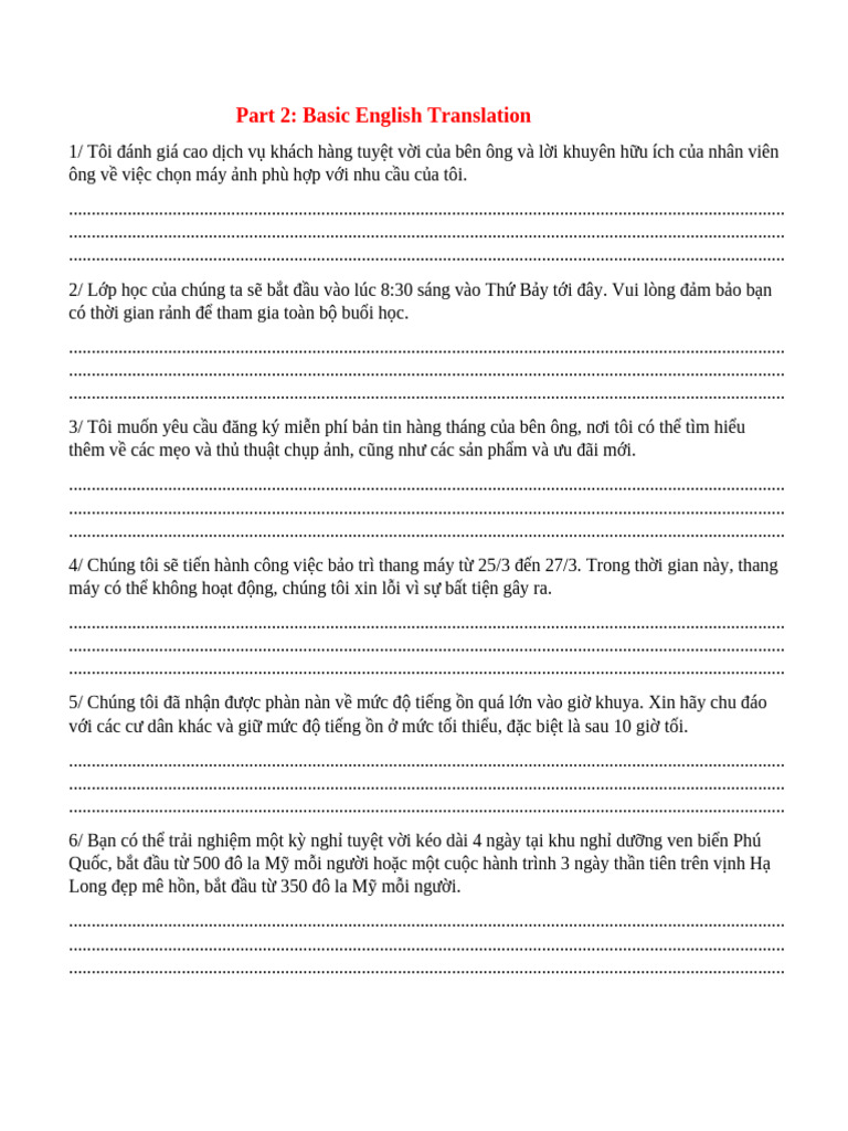Translation 1 | PDF