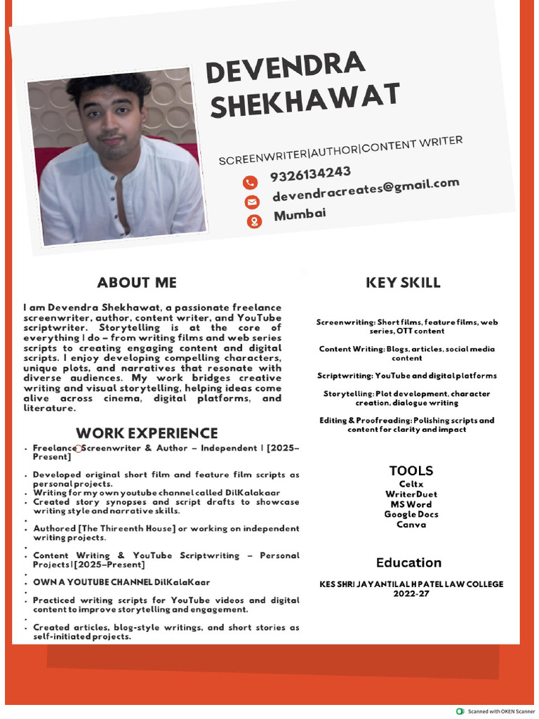 Resume by Devendra-2 | PDF