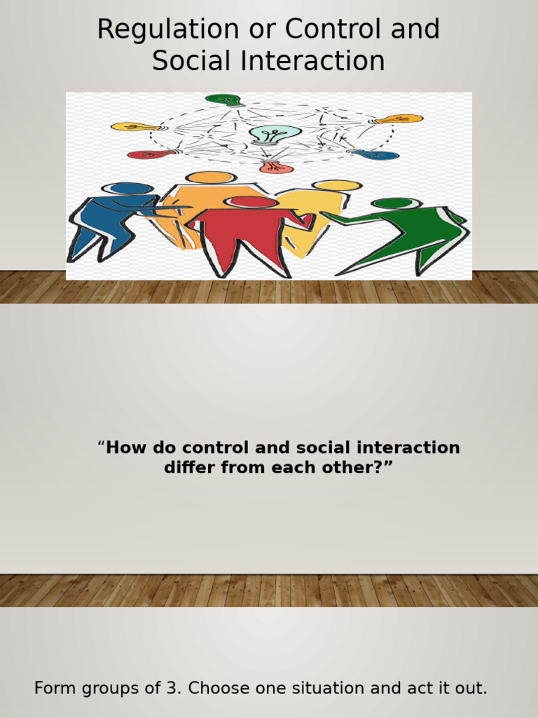 Control vs. Social Interaction in Communication | PDF | Communication ...