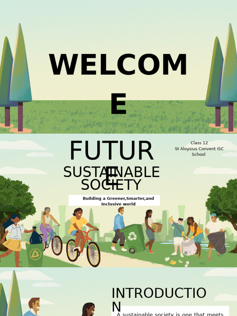 Building a Sustainable Society Guide | PDF | Sustainability ...