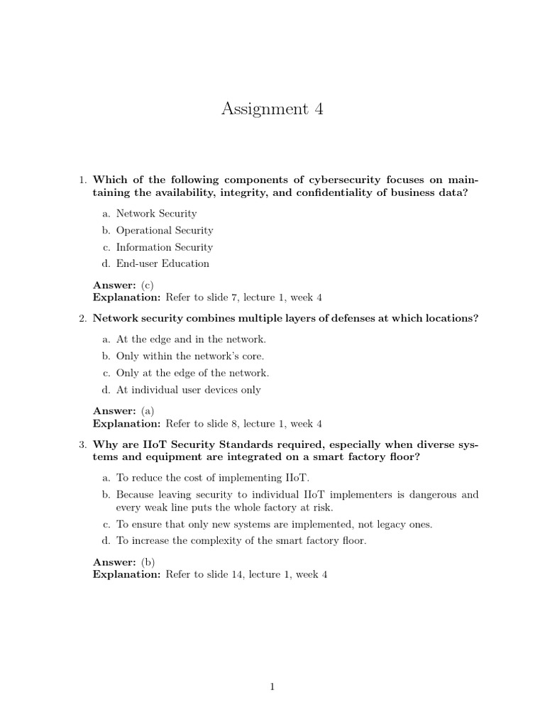 Week 04 Assignment 04 Solution | PDF | Information And Communications ...