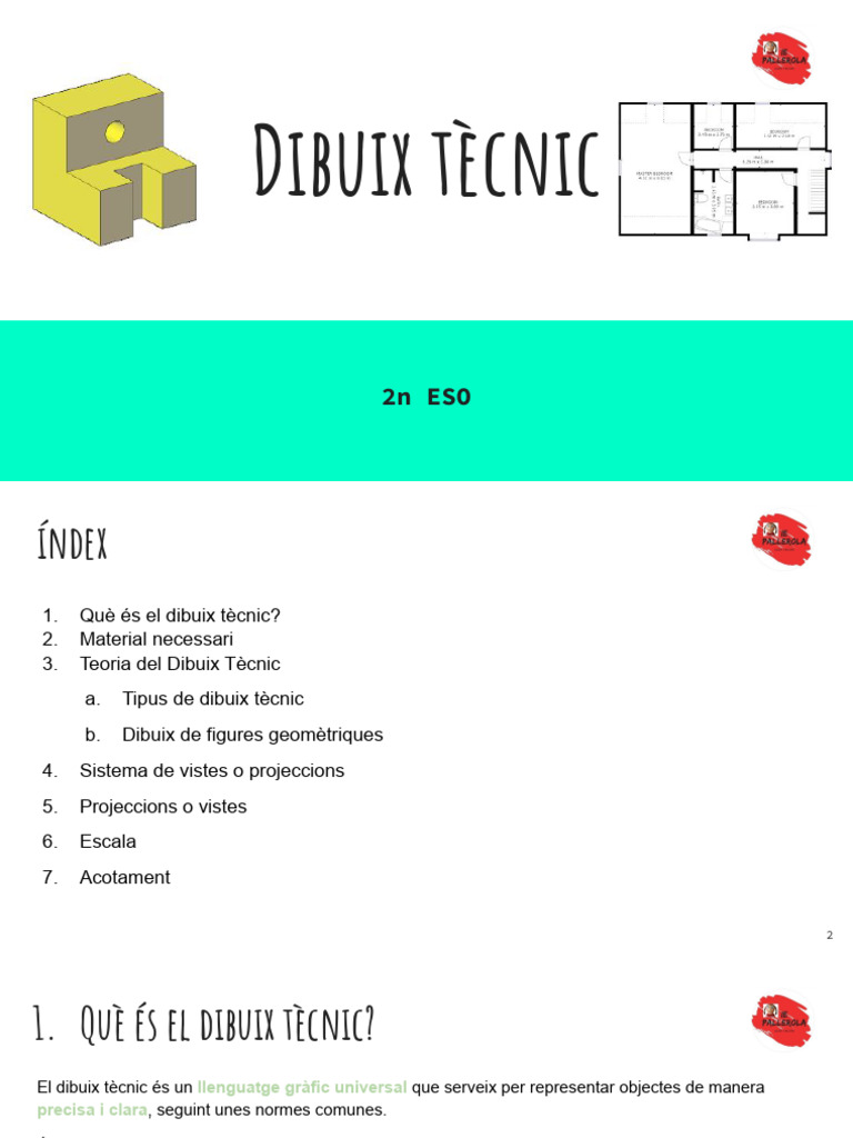 U2. Dibuix Tècnic | PDF