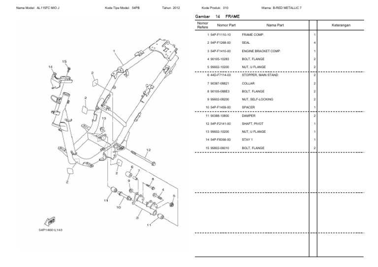 Al115fc Mio J Frame | PDF