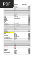Download Price List by Pre Caete SN93225089 doc pdf
