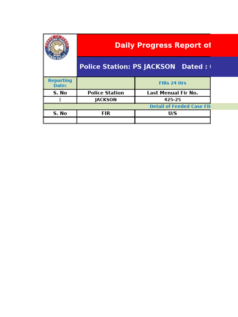 DPR Ps Jackson 04-10-2025 | PDF