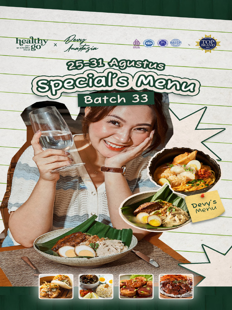Menu Batch 33 - FL | PDF
