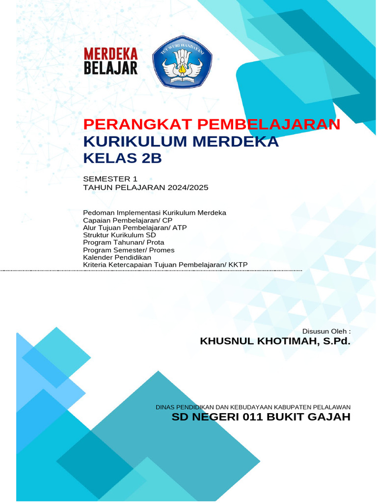 Modul Ajar Kurikulum Merdeka Kelas 2B | PDF