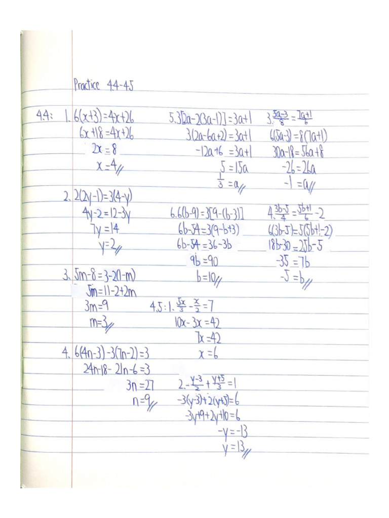 Practice 4.4-4.5 | PDF
