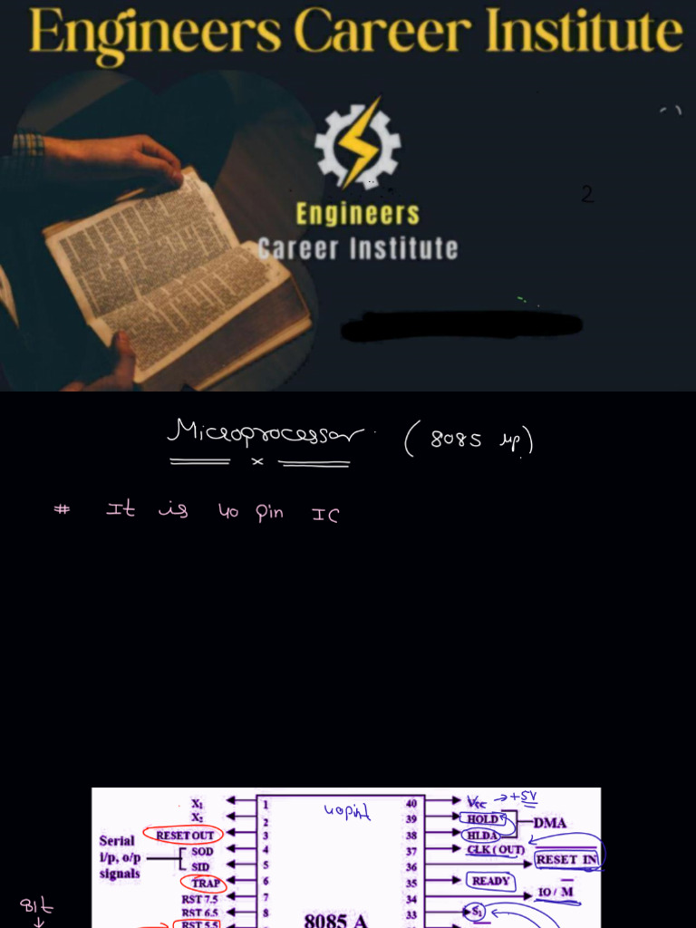 Lecture 1 Microprocessor PDF | PDF