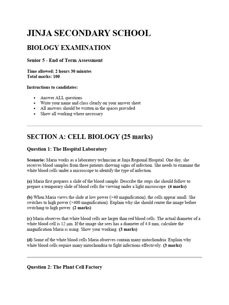 Master Kigozi Joshua Paper | PDF | Cellular Respiration | Blood Type