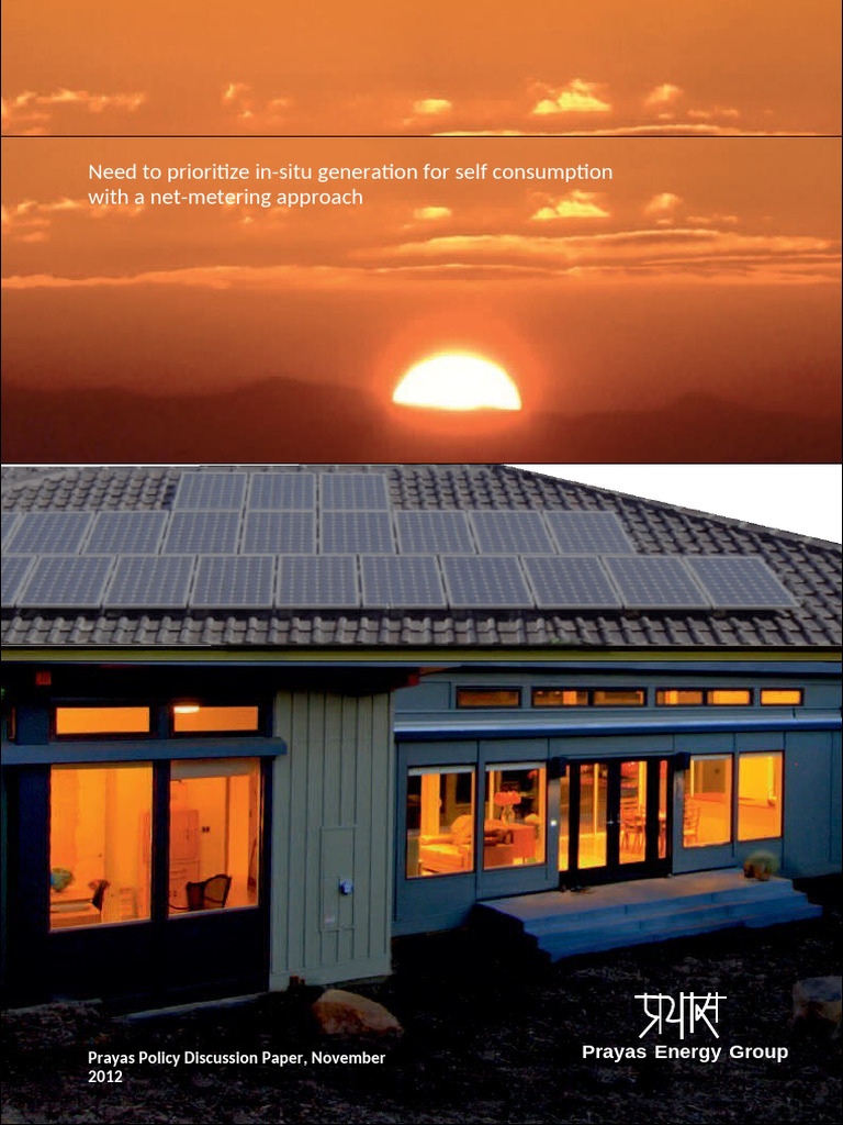 Net-Metering for Solar Rooftop PV in India | PDF | Photovoltaics ...