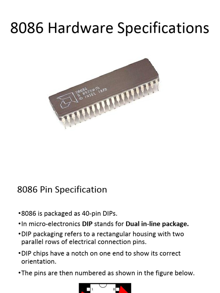 8086 HardwareSpecifications | PDF | Office Equipment | Digital Technology