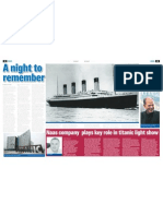 Kildare Nationalist - Coastway Produce 3D Model For Titanic Belfast® Light Show