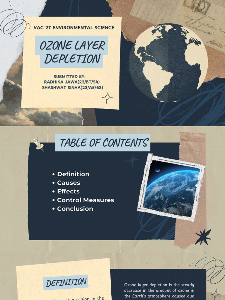 Ozone Layer Depletion Causes & Effects | PDF | Ozone Depletion ...